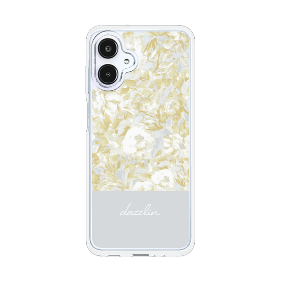 Slim Protection Case［ dazzlin - PaintFlower - Light Blue ］