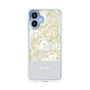 Slim Protection Case［ dazzlin - PaintFlower - Light Blue ］