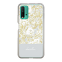 Slim Protection Case［ dazzlin - PaintFlower - Light Blue ］