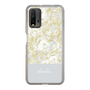 Slim Protection Case［ dazzlin - PaintFlower - Light Blue ］