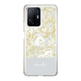 Slim Protection Case［ dazzlin - PaintFlower - Light Blue ］