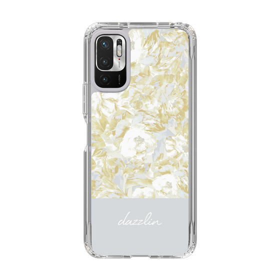Slim Protection Case［ dazzlin - PaintFlower - Light Blue ］