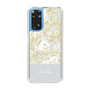 Slim Protection Case［ dazzlin - PaintFlower - Light Blue ］