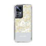 Slim Protection Case［ dazzlin - PaintFlower - Light Blue ］