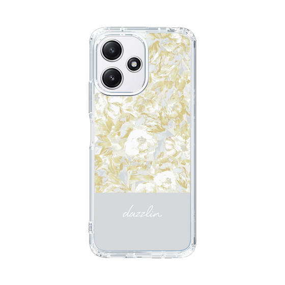Slim Protection Case［ dazzlin - PaintFlower - Light Blue ］