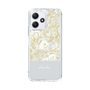Slim Protection Case［ dazzlin - PaintFlower - Light Blue ］