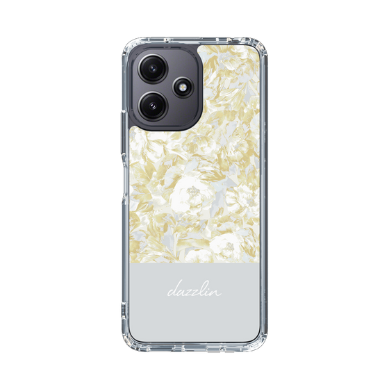 Slim Protection Case［ dazzlin - PaintFlower - Light Blue ］