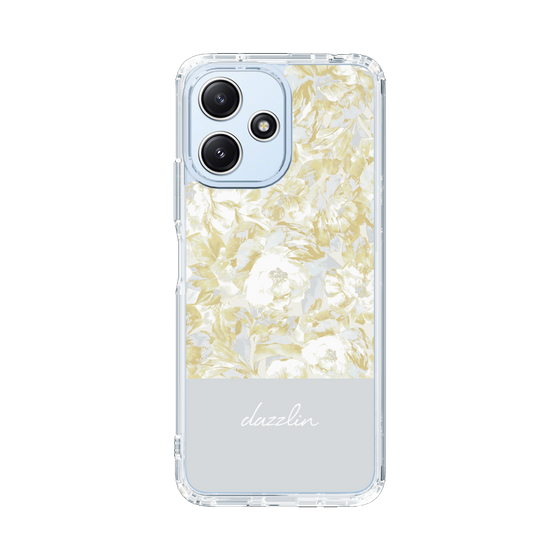 Slim Protection Case［ dazzlin - PaintFlower - Light Blue ］