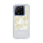 Slim Protection Case［ dazzlin - PaintFlower - Light Blue ］