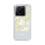 Slim Protection Case［ dazzlin - PaintFlower - Light Blue ］