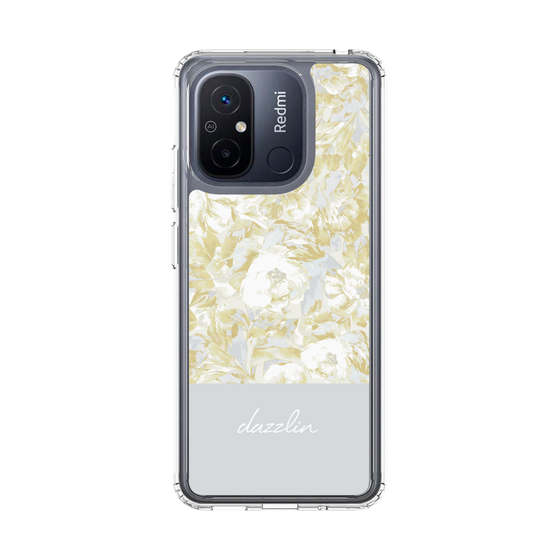 Slim Protection Case［ dazzlin - PaintFlower - Light Blue ］