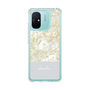 Slim Protection Case［ dazzlin - PaintFlower - Light Blue ］