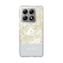 Slim Protection Case［ dazzlin - PaintFlower - Light Blue ］