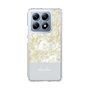 Slim Protection Case［ dazzlin - PaintFlower - Light Blue ］