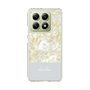 Slim Protection Case［ dazzlin - PaintFlower - Light Blue ］