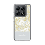 Slim Protection Case［ dazzlin - PaintFlower - Light Blue ］
