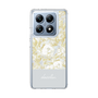 Slim Protection Case［ dazzlin - PaintFlower - Light Blue ］