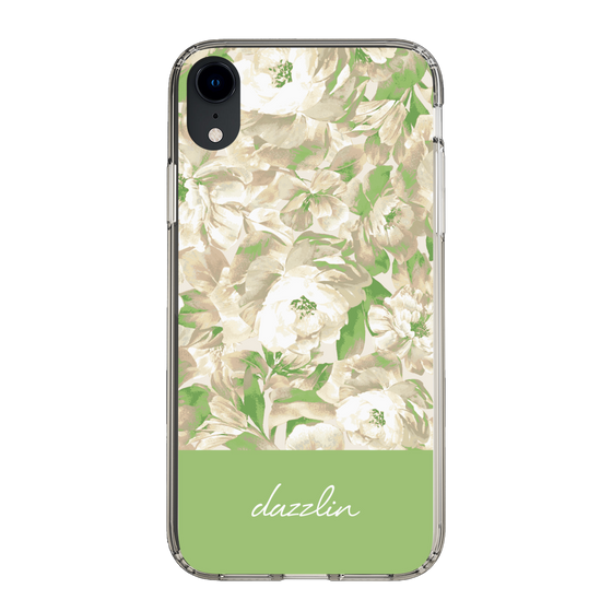 Slim Protection Case［ dazzlin - PaintFlower - Green ］
