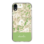 Slim Protection Case［ dazzlin - PaintFlower - Green ］