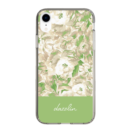 Slim Protection Case［ dazzlin - PaintFlower - Green ］