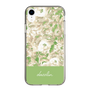 Slim Protection Case［ dazzlin - PaintFlower - Green ］
