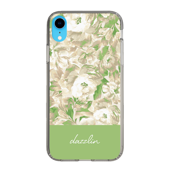 Slim Protection Case［ dazzlin - PaintFlower - Green ］