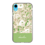 Slim Protection Case［ dazzlin - PaintFlower - Green ］