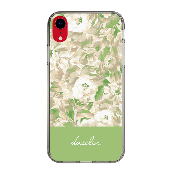 Slim Protection Case［ dazzlin - PaintFlower - Green ］