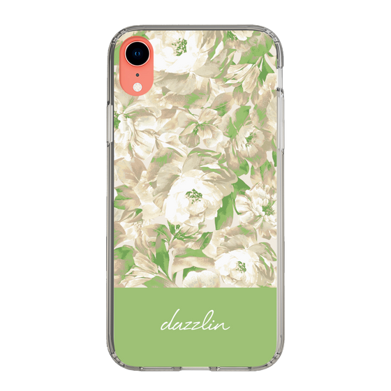 Slim Protection Case［ dazzlin - PaintFlower - Green ］