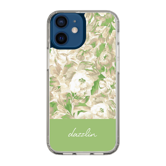Slim Protection Case［ dazzlin - PaintFlower - Green ］