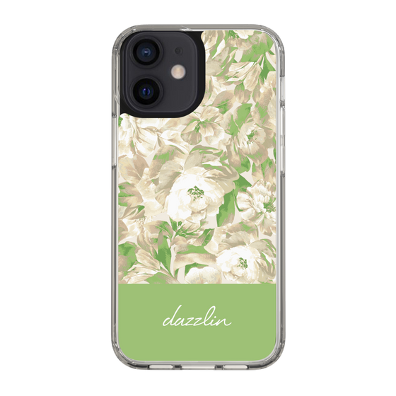 Slim Protection Case［ dazzlin - PaintFlower - Green ］