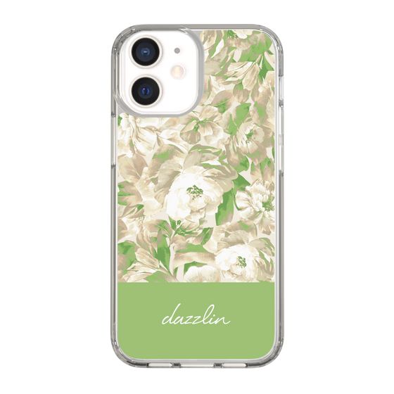 Slim Protection Case［ dazzlin - PaintFlower - Green ］