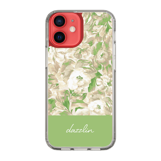 Slim Protection Case［ dazzlin - PaintFlower - Green ］
