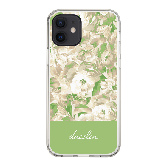 Slim Protection Case［ dazzlin - PaintFlower - Green ］