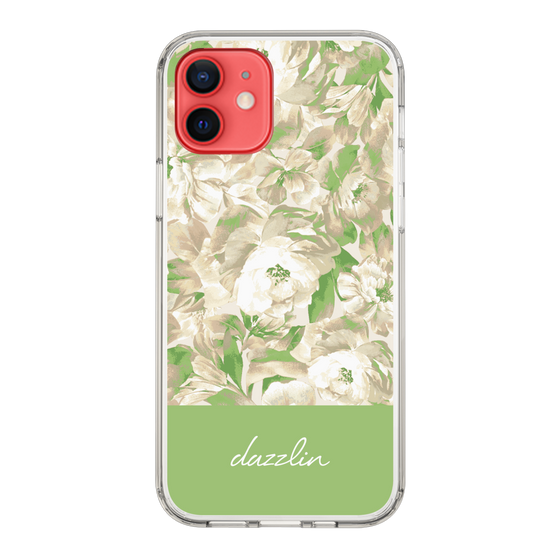 Slim Protection Case［ dazzlin - PaintFlower - Green ］