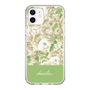 Slim Protection Case［ dazzlin - PaintFlower - Green ］