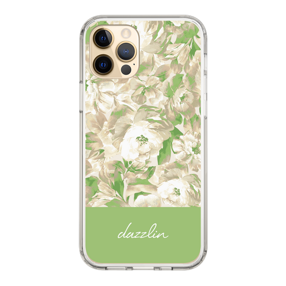 Slim Protection Case［ dazzlin - PaintFlower - Green ］