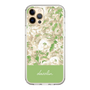 Slim Protection Case［ dazzlin - PaintFlower - Green ］