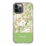 Slim Protection Case［ dazzlin - PaintFlower - Green ］