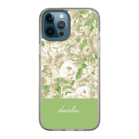 Slim Protection Case［ dazzlin - PaintFlower - Green ］