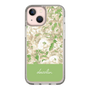Slim Protection Case［ dazzlin - PaintFlower - Green ］