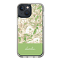 Slim Protection Case［ dazzlin - PaintFlower - Green ］