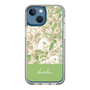 Slim Protection Case［ dazzlin - PaintFlower - Green ］