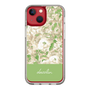 Slim Protection Case［ dazzlin - PaintFlower - Green ］