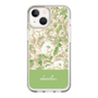 Slim Protection Case［ dazzlin - PaintFlower - Green ］