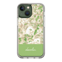 Slim Protection Case［ dazzlin - PaintFlower - Green ］