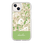 Slim Protection Case［ dazzlin - PaintFlower - Green ］