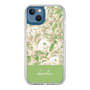 Slim Protection Case［ dazzlin - PaintFlower - Green ］