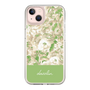 Slim Protection Case［ dazzlin - PaintFlower - Green ］
