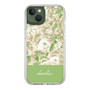 Slim Protection Case［ dazzlin - PaintFlower - Green ］